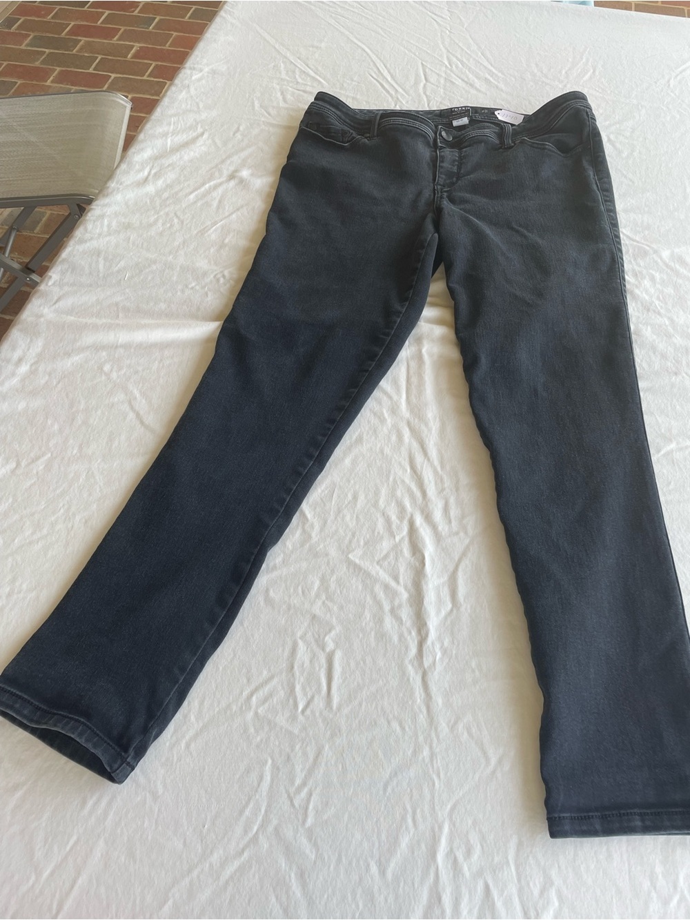 🖤 Torrid Denim Black Wash Bootcut Jeans Size 16 Stretch Plus Size Classic Fit